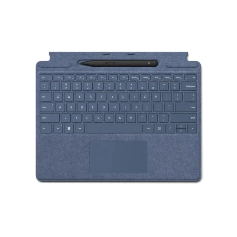 Microsoft Surface Pro X Signature 8X6-00204 (Pen & Keyboard) - Arabic Layout - Sapphire