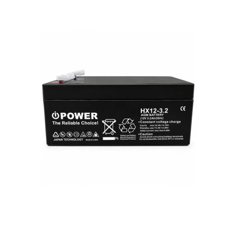 iPower AGM 12V Battery - 3.2A