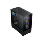 XIGMATEK ENDORPHIN AIR V2 – E-ATX Mid-Tower PC Case – Black - Image 3