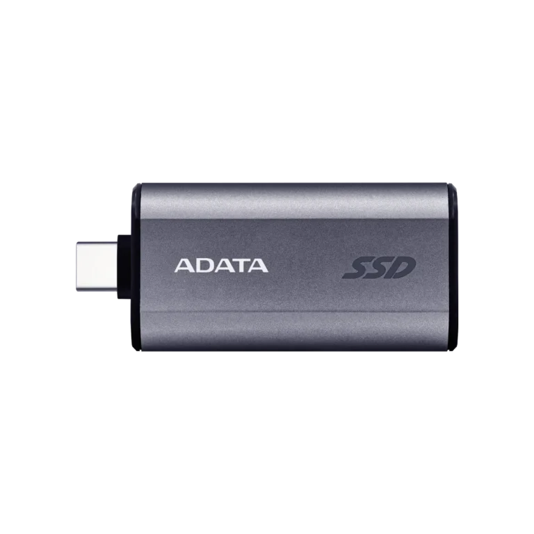 ADATA SC750 External SSD USB 3.2 Gen2 1050MB/s Read 1000MB/s Write Slide-Out Type-C Cableless - 2TB