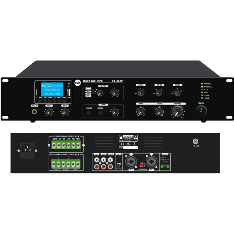 CMX FA-500Z 3 zone separate volume control with ATT/Mp3/USB/FM/Bluetooth
