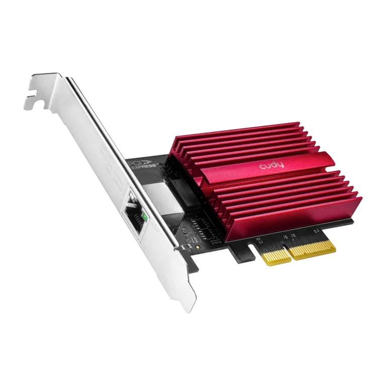 Cudy PE10G PCIe Network Card, 10GbE Ethernet Adapter, RJ45 Port, High-Speed LAN Expansion