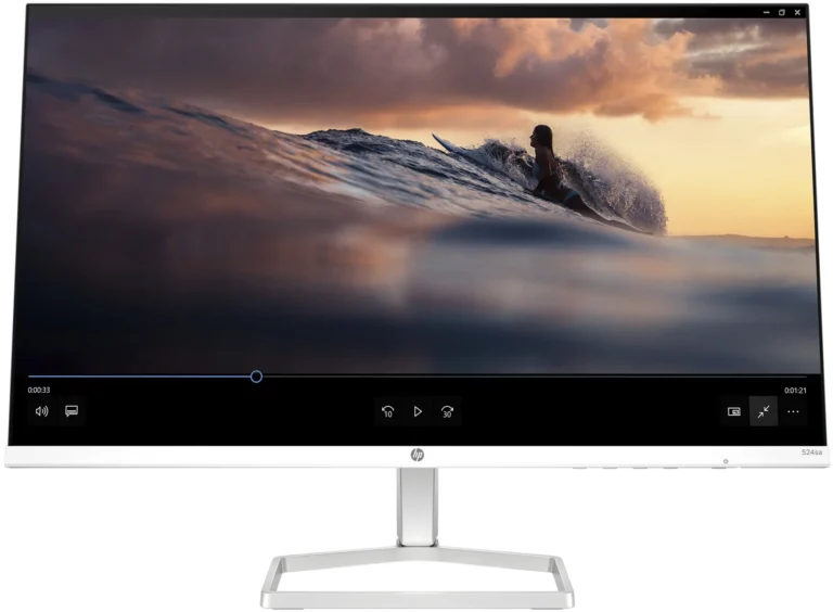 HP Series 5 23.8″ FHD IPS Monitor with Speakers – 100 Hz, 5 ms, 99% sRGB, Eyesafe Low-Blue Light, Tilt-Adjust