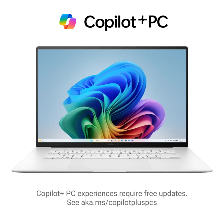 ASUS Zenbook S 16 Copilot+ PC OLED UM5606WA-RJ263W Laptop 16" 3K 120Hz Laptop - Ryzen AI 9 HX 370 - 32GB RAM - 2TB SSD - Shared - WIN 11 (Scandinavian White)