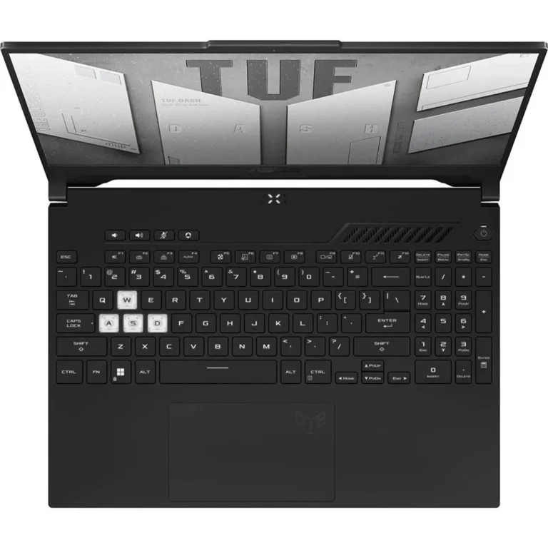Asus TUF DASH 15 ci7 12650H RAM 16 DDR5 SSD 512 RTX 3070 8G 15.6 FHD مستعمل