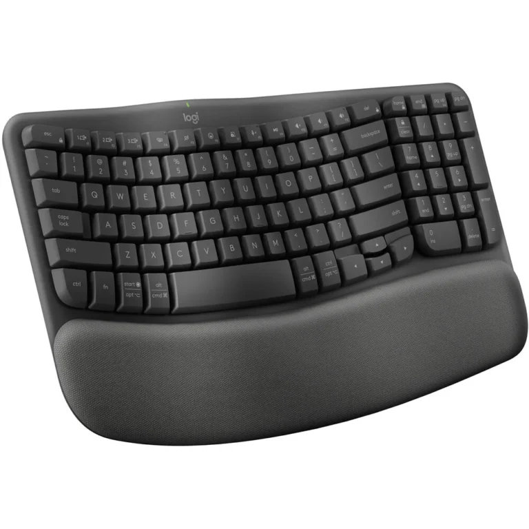 Logitech Wave Keys Wireless Ergonomic Keyboard ( En / Ar )