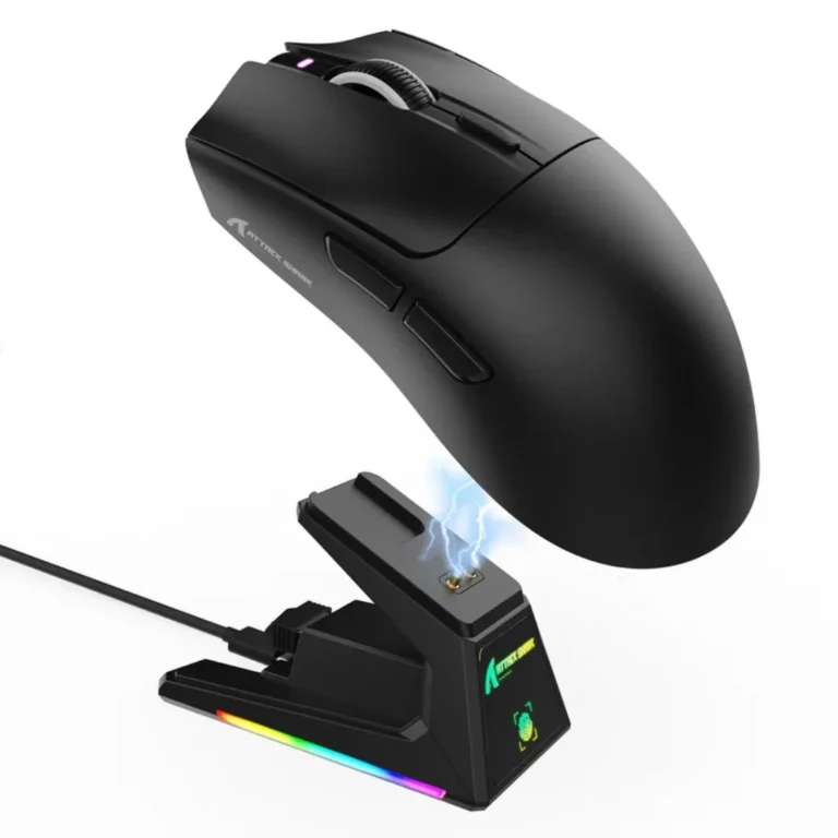 ATTACK SHARK X1 Tri-mode Gaming Mouse - Black