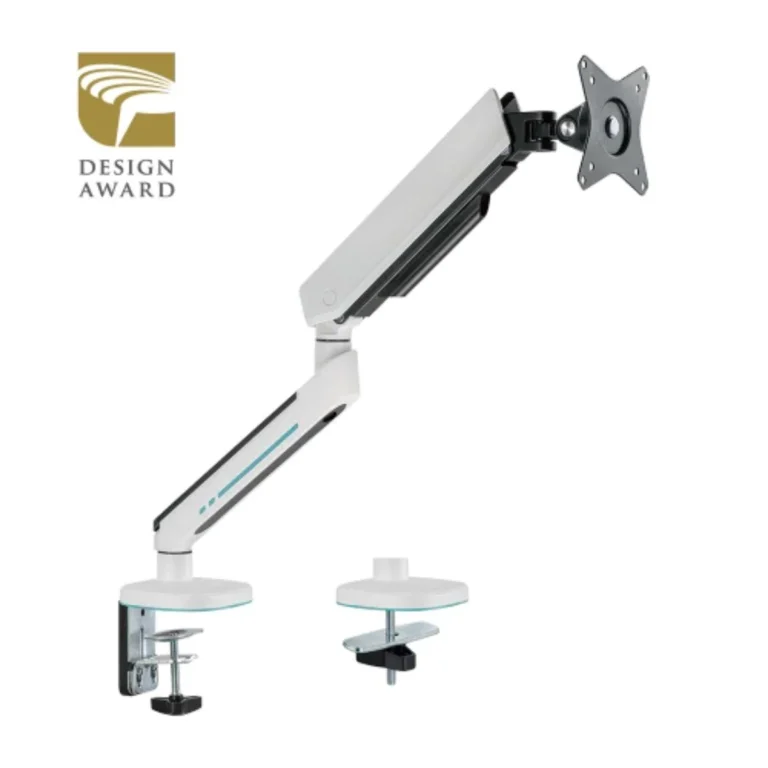 Avetron MA100 Gaming Monitor Arm – Spring‑Assisted, 27″–45″, Clamp & Grommet