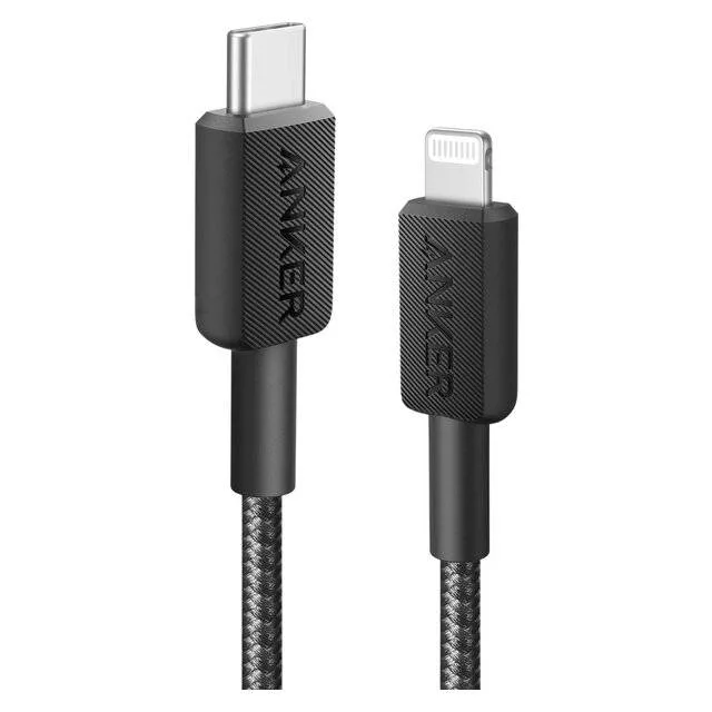 Anker A81B6H11-322 6ft USB-C To Lightning Cable