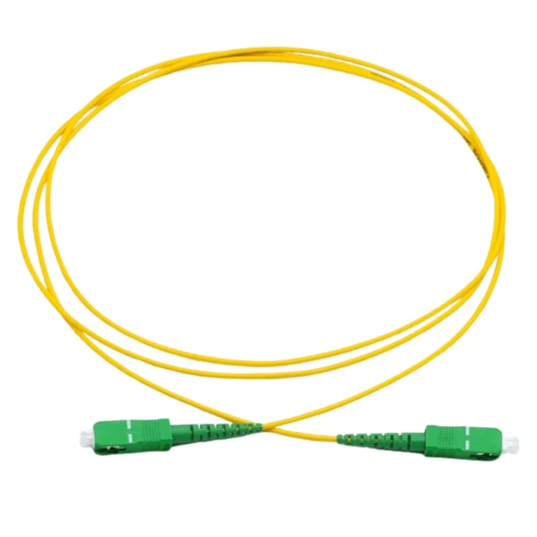 FiberHome 1.5M SC/APC Fiber Optic Patch Cord – Single Mode Simplex, Drop Cable Type, Pre-Connectorized for Quick Field Use
