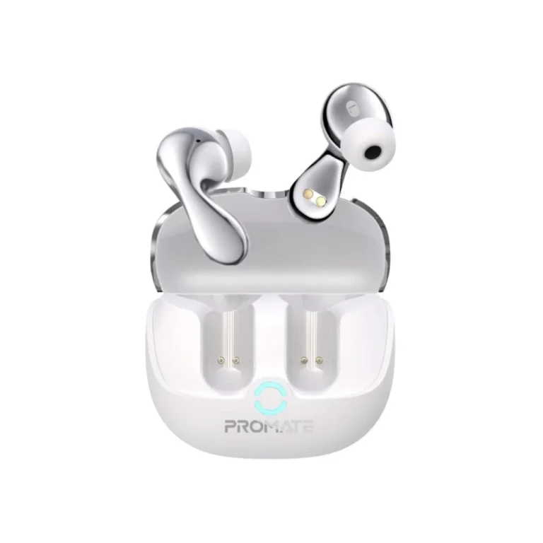 Promate Baton Wireless Earbuds - White