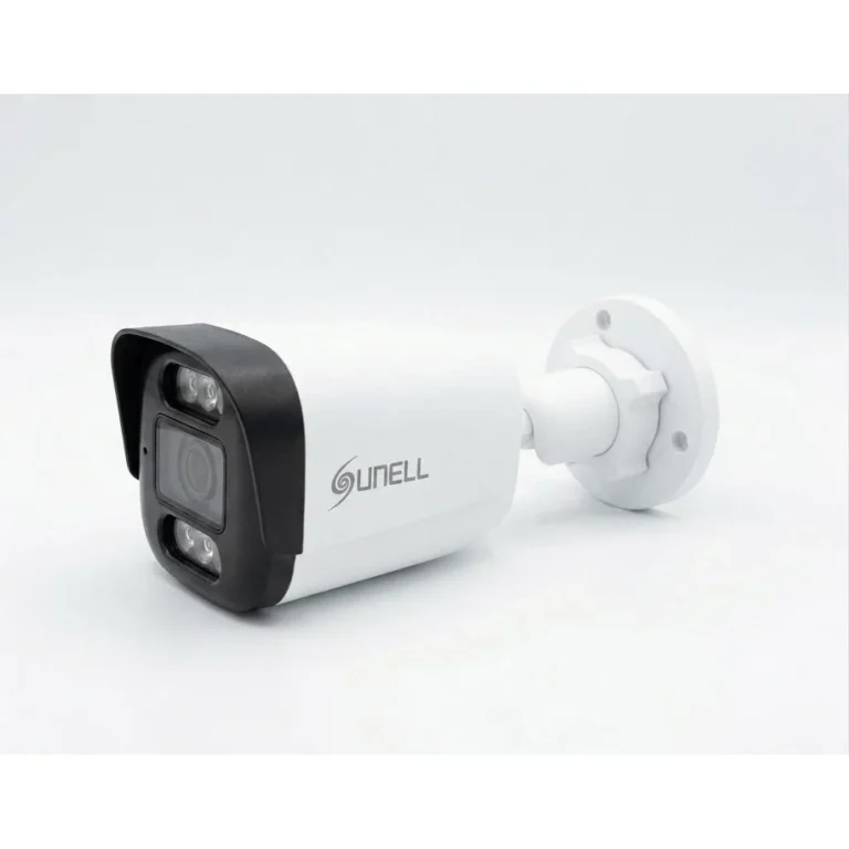 Sunell 8MP Full Color Hybrid HD Analog Bullet Camera, 3.6mm Lens, Built-in Mic, IP66, 20m White LED, AHD/CVI/TVI/CVBS