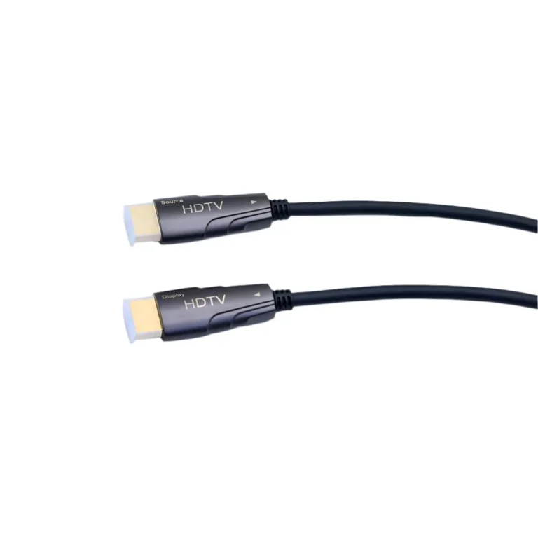 Atlantic 8K Ultra HD Fiber Optic HDMI Cable – High-Speed, Multiple Lengths, EMI-Resistant