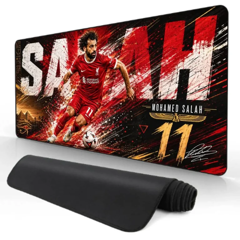 Mouse Pad 90x45 cm / 4mm: Mohamed Salah 01
