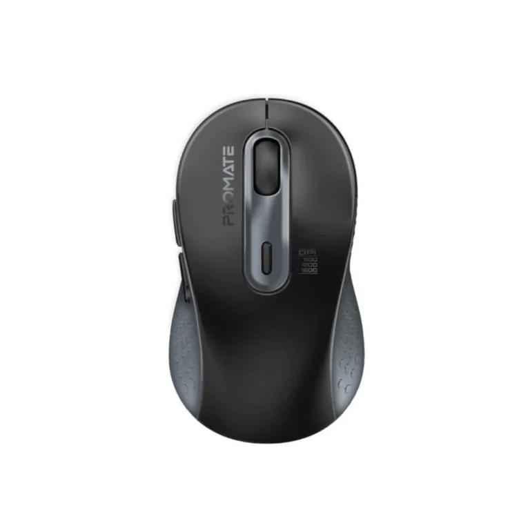Promate Ken Dual Mode Wireless Mouse - Black