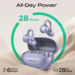Promate AirClip-Pro Wireless Earbuds - Purple