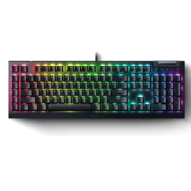 Razer BlackWidow V4 X - Fortnite Edition Mechanical Gaming Keyboard with RGB (Yellow Switches, 6 Custom Macro Keys, Doubleshot ABS Keycaps) QWERTY US Keyboard
