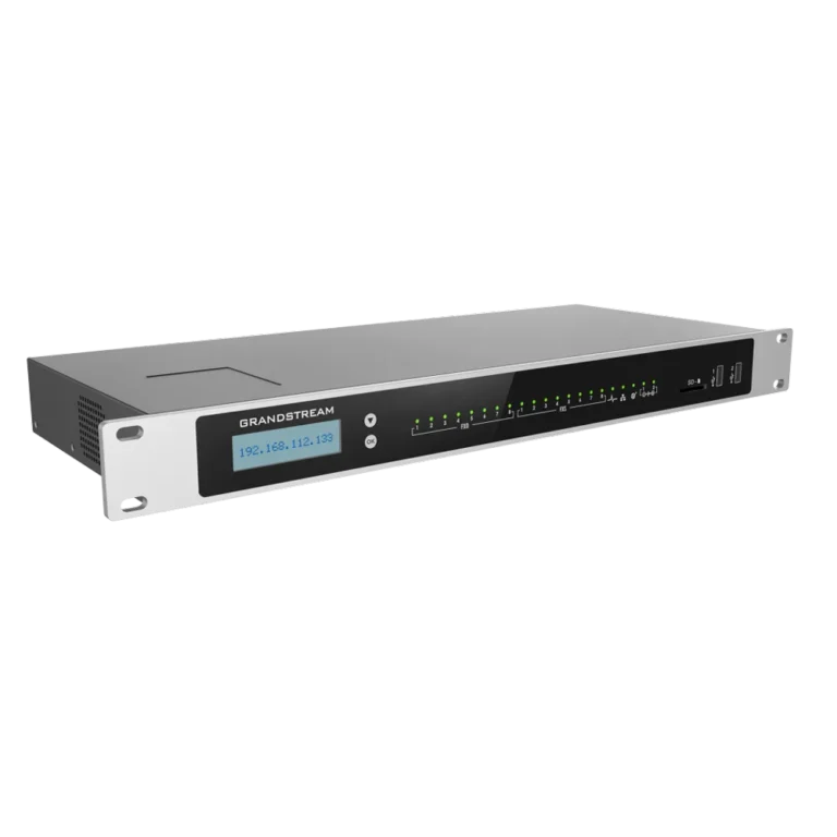 Grandstream UCM6308 IP PBX – Enterprise Unified Communications Server, Up to 3000 Users, 450 Calls, VoIP PBX