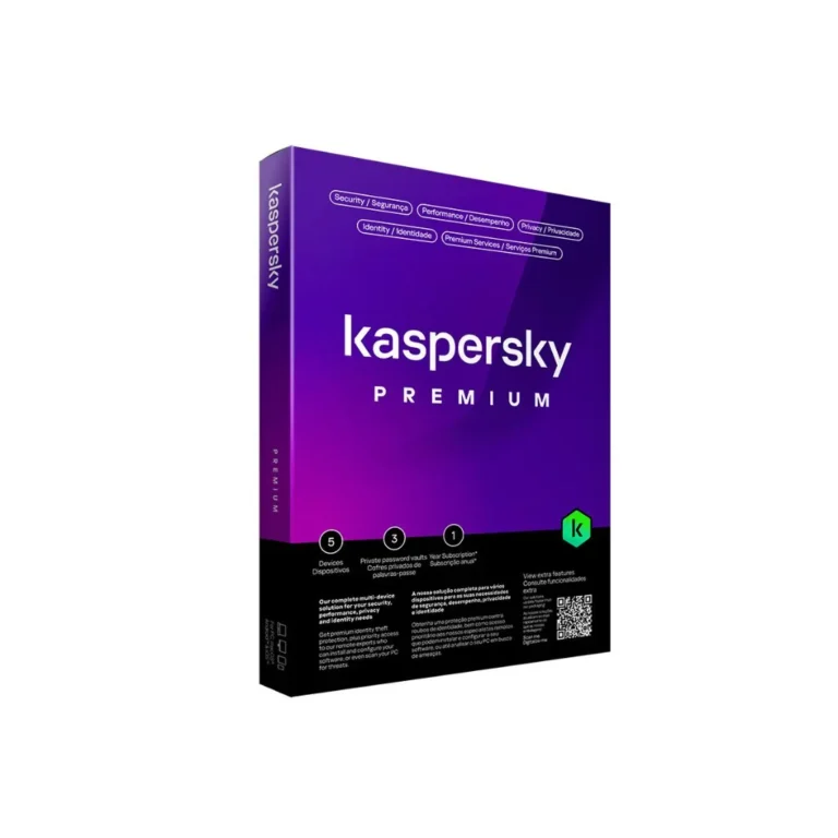 Kaspersky Premium + Customer Support - 5 Device, 1 Year