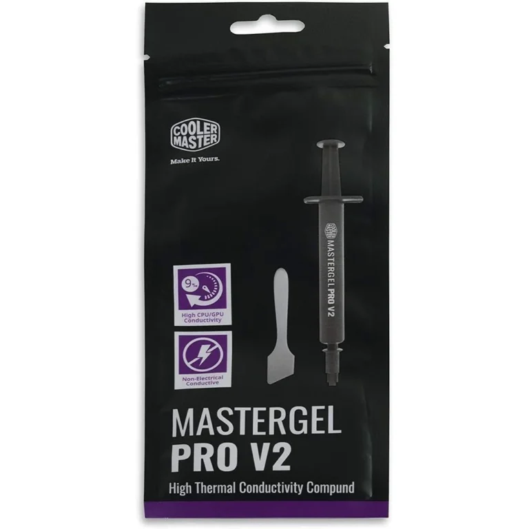 Cooler Master MasterGel Pro V2 Thermal Paste, High Performance CPU & GPU Thermal Grease, Non-Conductive
