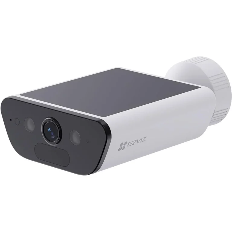EZVIZ CS-CB5 Outdoor Smart Camera, 4K 8MP Solar Battery, Always-On Video, AI Human & Vehicle Detection, Color Night Vision