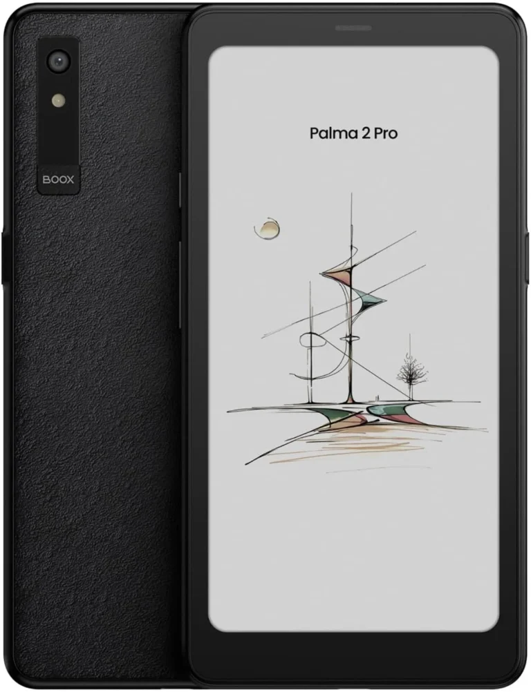 BOOX Palma 2 Pro 6.13" Color ePaper Mobile Device , Kaleido 3 Display , 8GB RAM , 128GB Storage , Android 15 , 5G SIM , Front Light , Stylus Support , Includes Protective Case